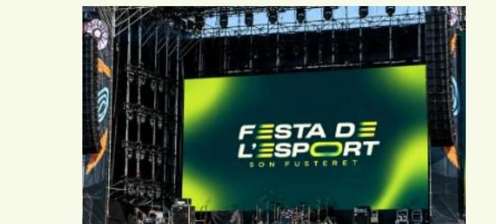 Pantalla LED escenari